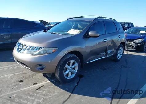 2010 Nissan Murano Sl z USA, uszkodzony, nr VIN JN8AZ1MU1AW009421